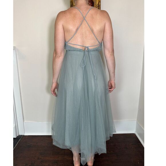 Hello Molly Kiss The Girl Midi Dress Sage Size 2 NWT! - Picture 8 of 8